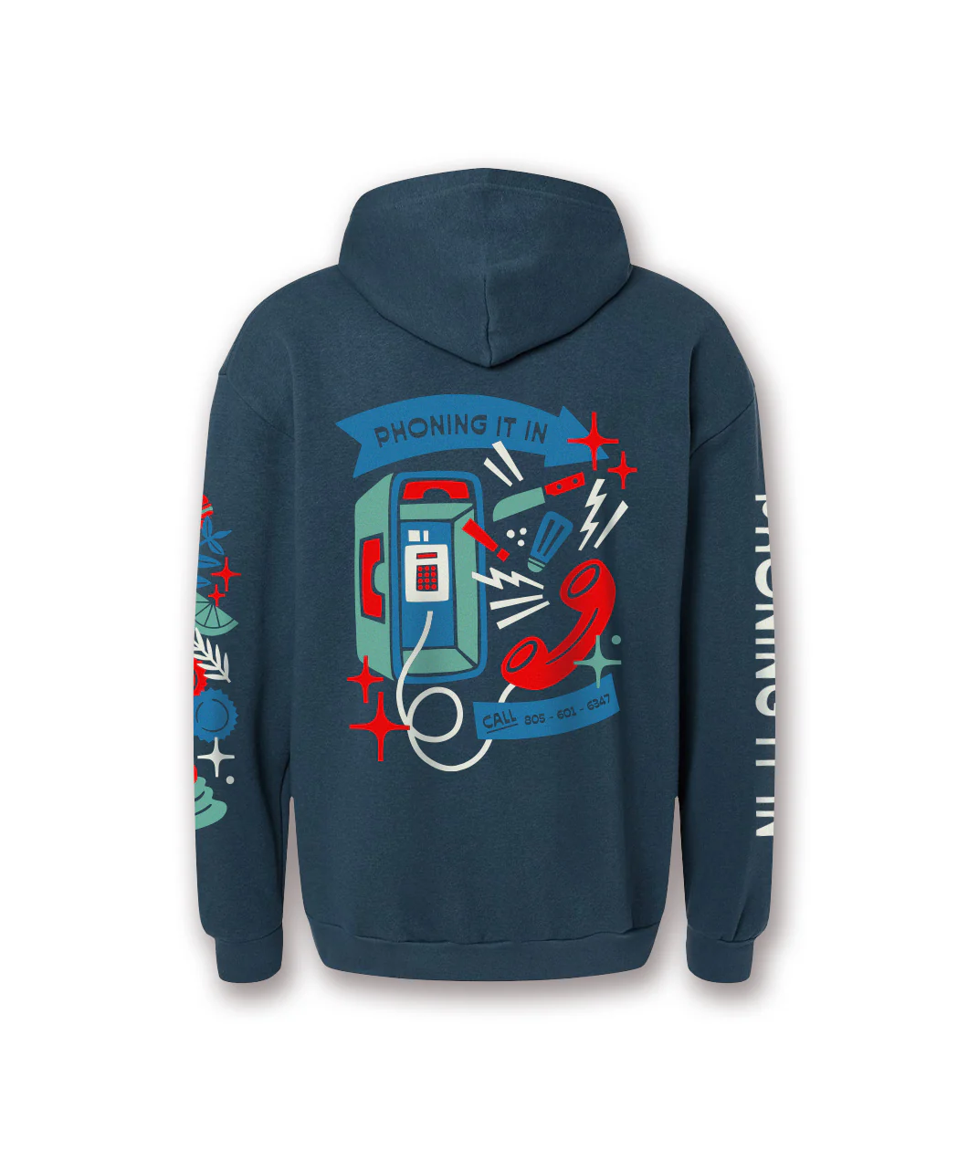 Phoning It In Hoodie - Image 5