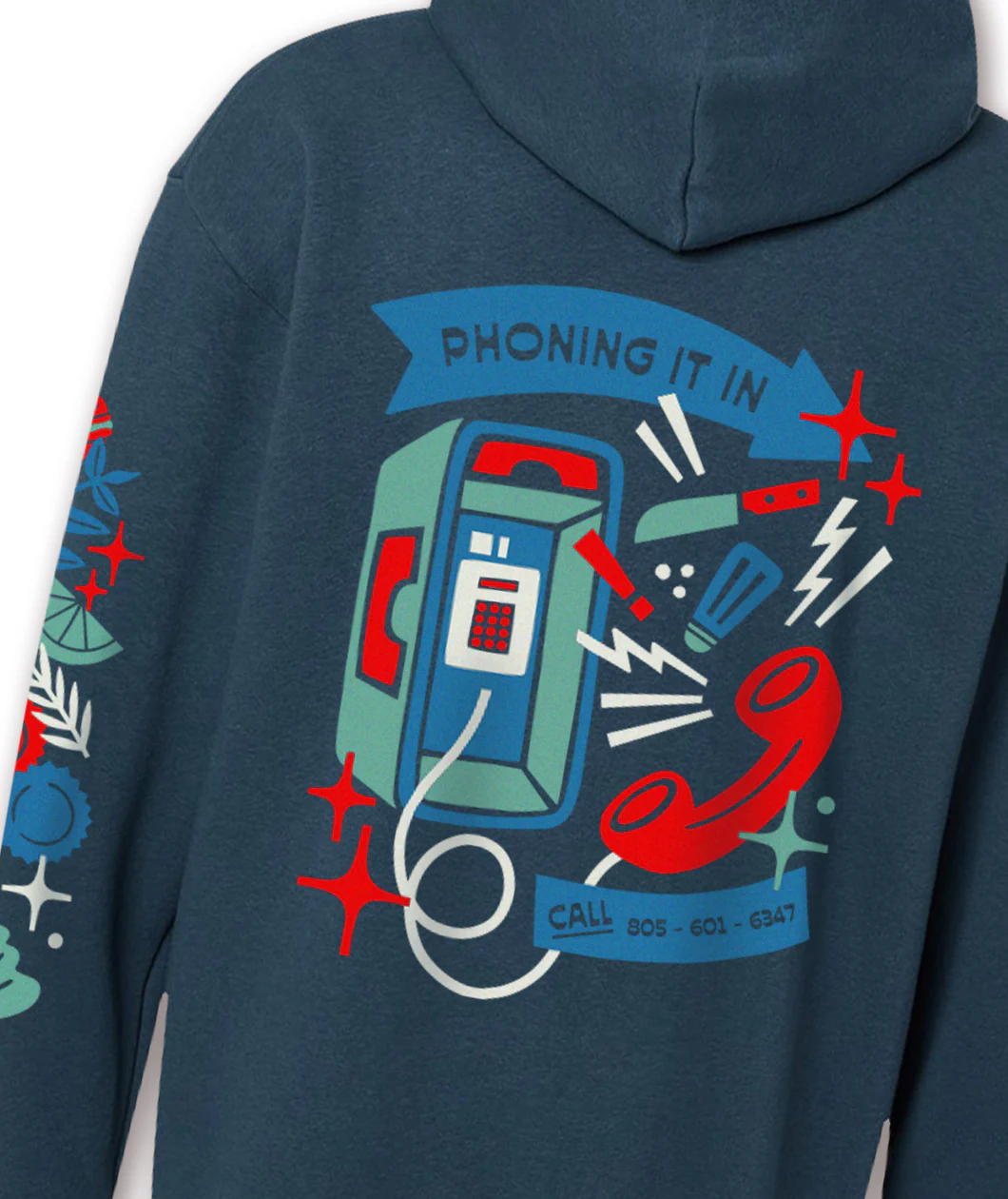 Phoning It In Hoodie - Image 6